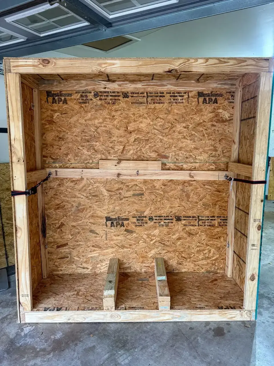Custom wooden crate built for a specialty item
